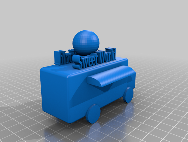 sweet world 3D print model - Mito3D