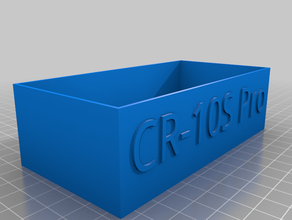 pegboard box case 3d print model - Mito3D