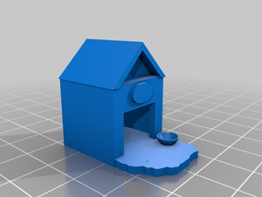 doghouse picture frame 3d print model - Mito3D