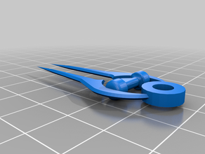 halo energy sword Schlüsselanhänger Energie-Schwert Schlüssel keychain Schwert 3d print model - Mito3D