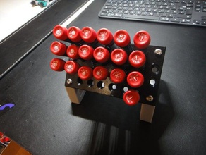 solid screwdriver holder schraubendreher schraubendreherhalter wiha stand 3d print model - Mito3D