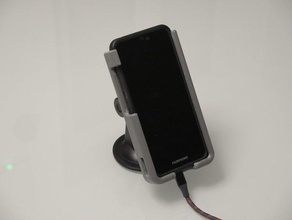 fairphone fp3 car mount 3 3d print model - Mito3D
