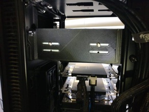 define r5 baie de lecteur optique unique supports fond ordinateur fractal design 3d print model - Mito3D