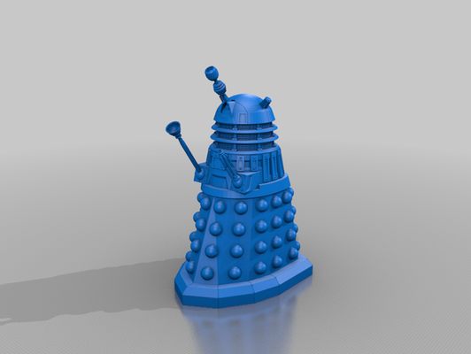 dalek by toninfightsentropy 3d print model - Mito3D