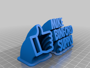 mike personalizado 3d print model - Mito3D