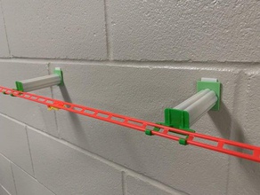 mermer roller coaster duvar bağlantı 3d print model - Mito3D