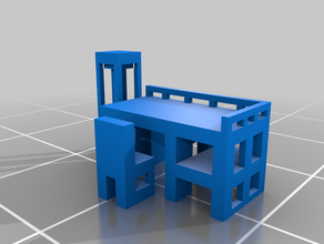 desk chair lamp 3d print model - Mito3D