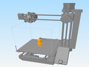 prusa mini cama simplificar 3d 3d print model - Mito3D