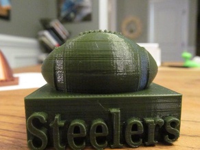 steelers football football nfl 3d print model - Mito3D