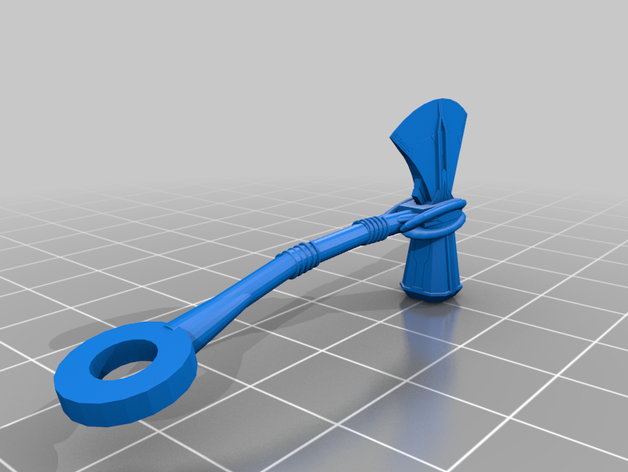 stormbreaker trousseau de clés disney la tempête thor 3D print model - Mito3D