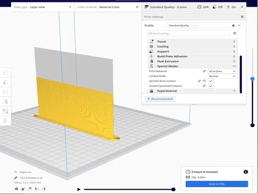 pseudo lithophan schnell fix by abonnieren panik 3d print model - Mito3D