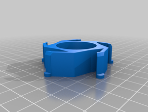 mon personnalisés bobine hub adaptateur 53 28 personnalisé 3d print model - Mito3D