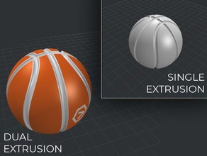 raise3d basketball 3d print model - Mito3D