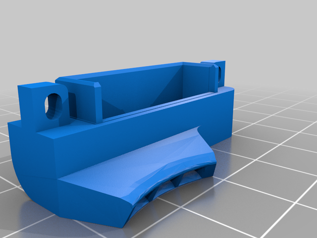 ender 5 part cooler mod fan duct 3D print model - Mito3D