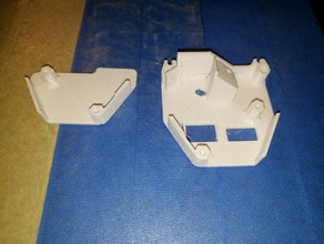hollow promega front cable harness 3d print model - Mito3D
