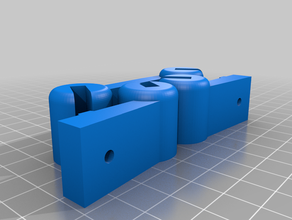 2020 gabinete de fixação delta montagem kossel 3d print model - Mito3D