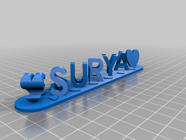 surya su misura 3D print model - Mito3D