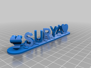 surya customized 3d print model - Mito3D