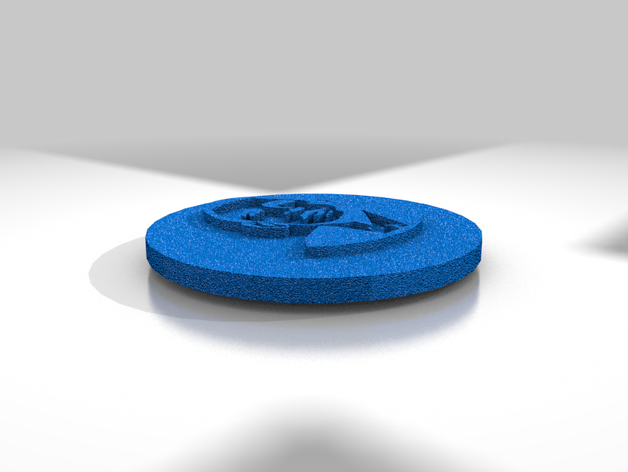 change coin obama 3D print model - Mito3D