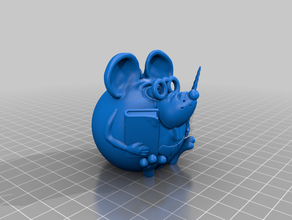 mouse insegnante del 3d print model - Mito3D