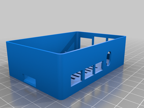 raspberry pi 4 case bo tier boitier freecad tutorial tutoriel 3d print model - Mito3D