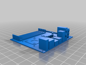 basic mini-atx-computer motherboard-Komponenten design 3d print model - Mito3D