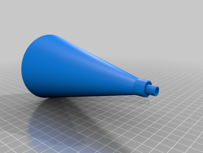 funnel air vent 3d print model - Mito3D