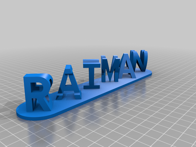 raiama customized 3D print model - Mito3D