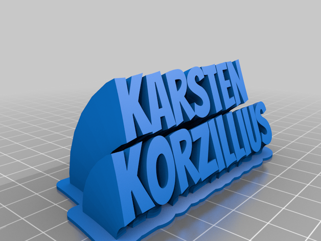 karsten su misura 3D print model - Mito3D