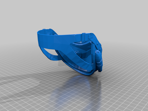 kabal mortal kombat 11 de máscara mk11 3D print model - Mito3D