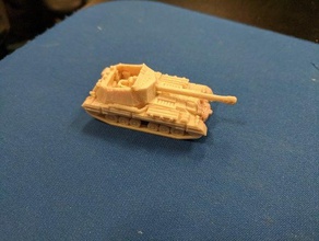 ww2 arquero destructor del tanque fácil de impresión 1 100 fow las llamas la guerra 2 ª mundial 3d print model - Mito3D