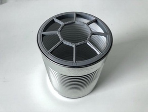 tin can strumento di organizzatore lato oscuro versione star wars tie fighter scatola latta supporto upcycling 3d print model - Mito3D