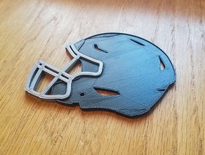 speedflex casco da football 3d print model - Mito3D