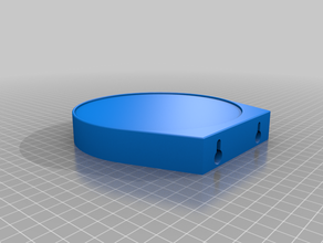 ikea-like round shelf 3d print model - Mito3D