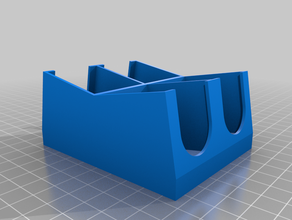 mi personalizados tilebox abatible, caja de juegos mesa personalizado 3d print model - Mito3D