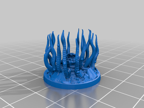 chaos beast tabletop gaming miniature pathfinder 3d print model - Mito3D