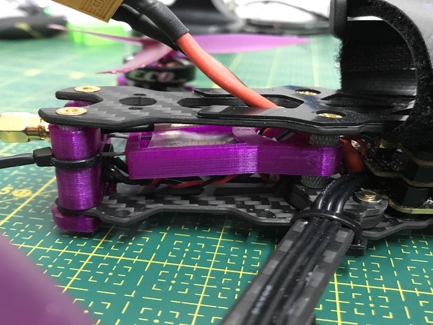 geprc marco 4 ricevitore titolare drone mark4 3D print model - Mito3D
