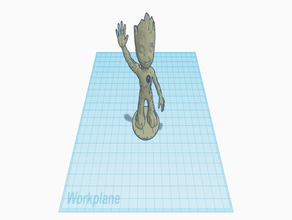 air force groot do not want no more groots 3d print model - Mito3D