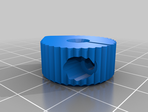 drehknauf bouton rotatif 3d print model - Mito3D