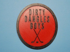letterkenny sale dangles garçons coaster les montagnes russes de hockey bâton 3d print model - Mito3D