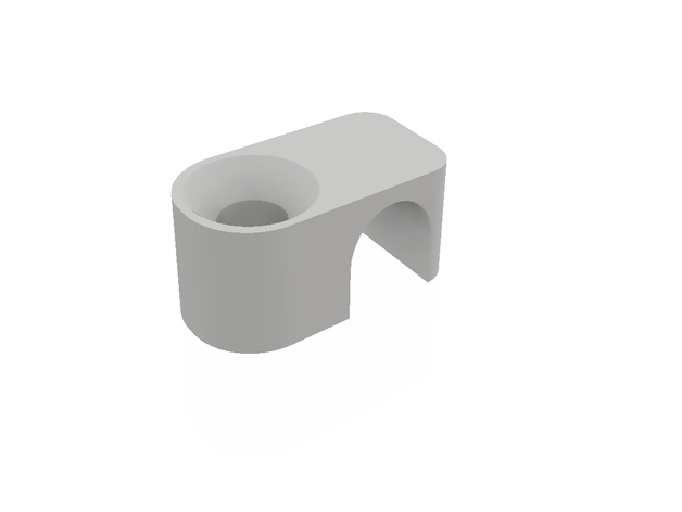 support de câble anycubic i3 mega clip la gestion des câbles cura 3D print model - Mito3D