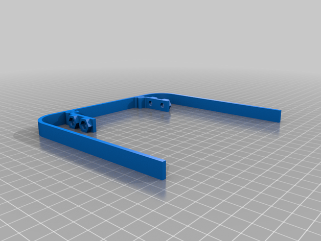 mbot front bumper 3D print model - Mito3D