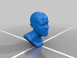 man art artistic face sculpture sculptures 3d print model - Mito3D