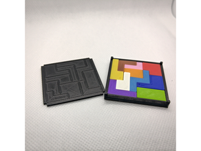 tile puzzle game 3d print model - Mito3D