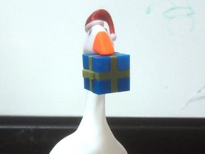 noël accessoires en droit de l'oie les fêtes sans titre, le jeu d'oie du vidéo 3d print model - Mito3D