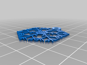 meu personalizados máquina de floco neve personalizado 3d print model - Mito3D