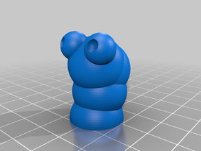 hermie worm 3d print model - Mito3D