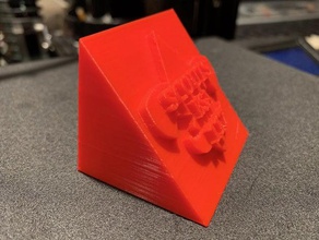 scouts bsa troop number wedge 3d print model - Mito3D