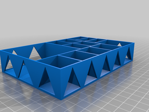 tiny epic mech de la bandeja boardgame juegos mesa juego el organizador 3d print model - Mito3D