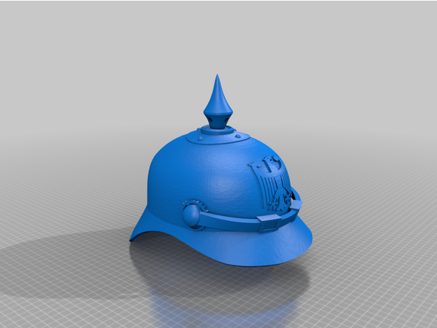 german ww1 helmet remix 3D print model - Mito3D
